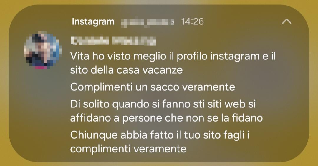 Feedback dei clienti